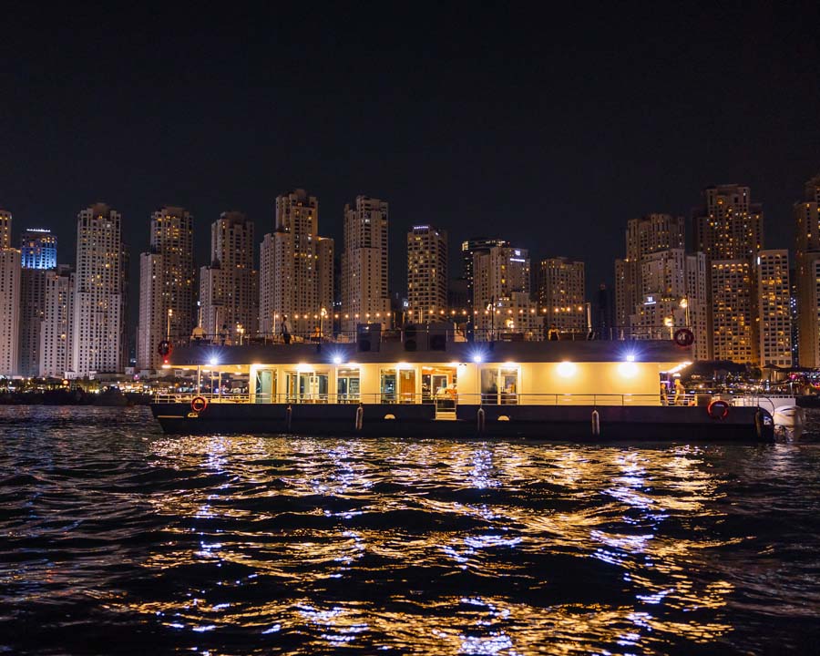 EXTERIOR – CRUISING INFRONT OF JBR