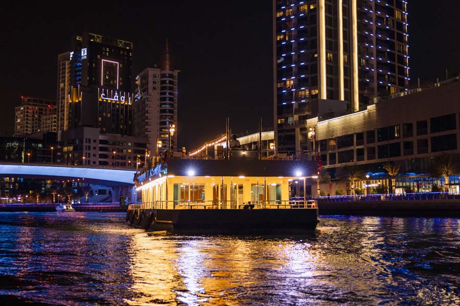 EXTERIOR – CRUISING INSIDE MARINA